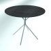 3d model Medium round table (RH30 Chrome CER3, Ø 800 mm, Н660 mm) - preview