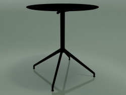 Round table 5744 (H 72.5 - Ø69 cm, spread out, Black, V39)