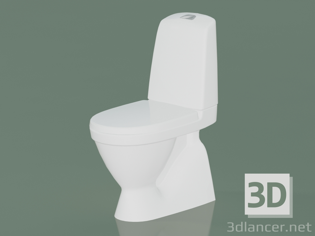 3d model Toilet floor standing 1500 Nautic Hygienic Flush (GB111500201205) - preview