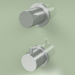 3d model Thermostatic mixer set with 1 shut-off valve (15 48, AS) - preview