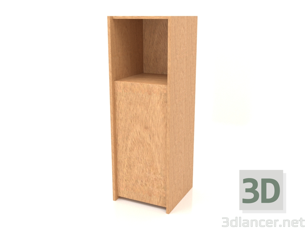 3d модель Модульный стеллаж ST 07 (392х409х1144, wood mahogany veneer) – превью