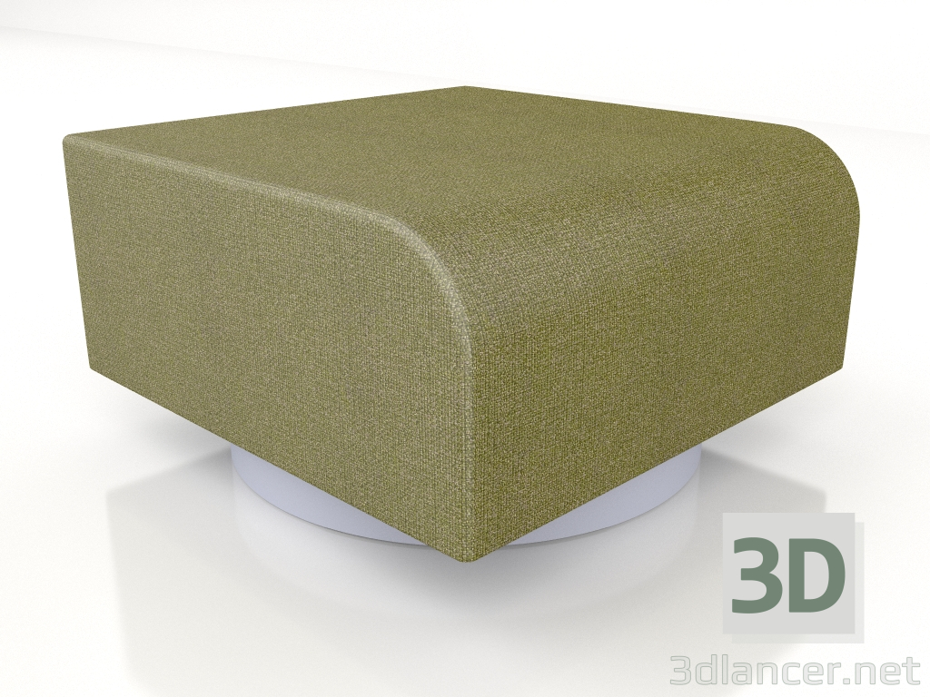 modèle 3D Pouf Rouleau RLP02 - preview