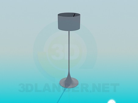 3d model High floor lamp - preview