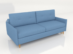 Gerades 3-Sitzer-Klappsofa West