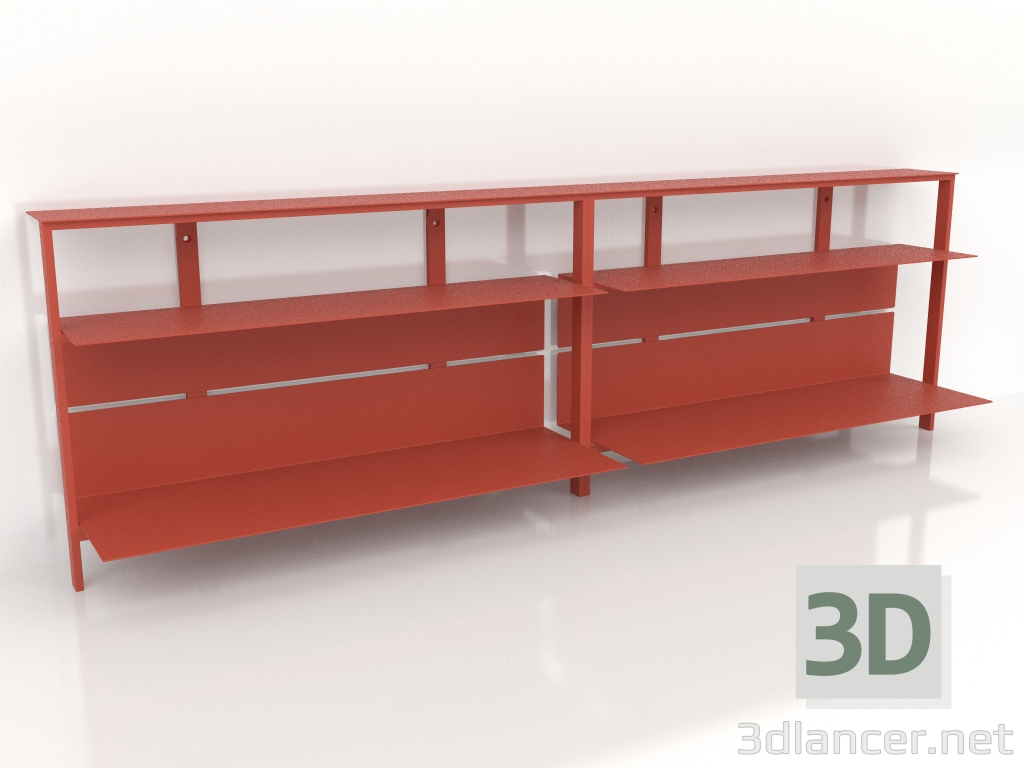 3d model Sistema de estanterías (composición 12) - vista previa