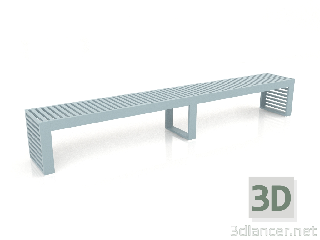 3D Modell Bank 281 (Blaugrau) - Vorschau