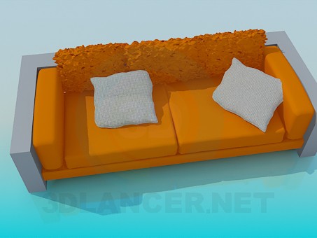 3D Modell Sofa - Vorschau