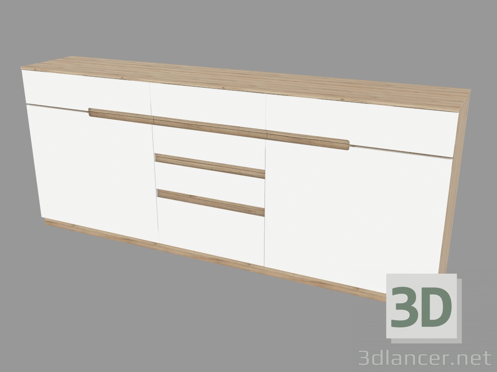 modèle 3D Commode (5922-03) - preview