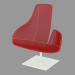 3d model Sillón con pierna alta - vista previa