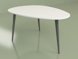 Rio coffee table (top White)