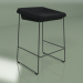 3d model Semi-bar chair Coin (black) - preview