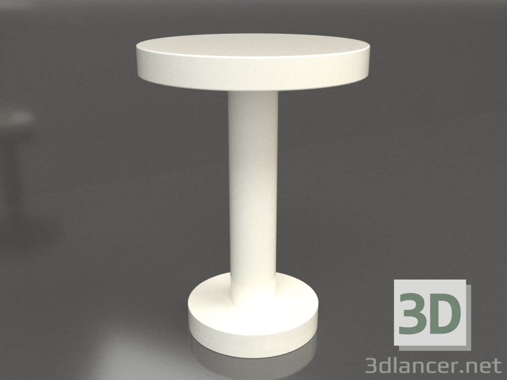 modèle 3D Table basse JT 023 (D=400x550, couleur plastique blanc) - preview