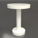 modèle 3D Table basse JT 023 (D=400x550, couleur plastique blanc) - preview