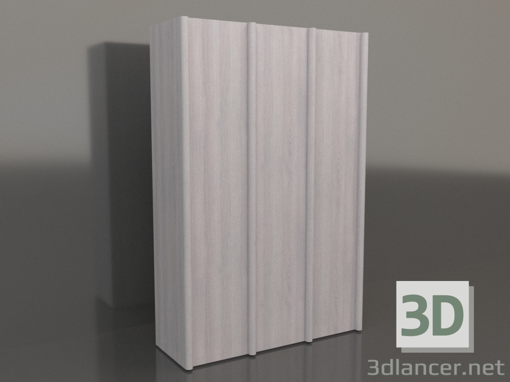 modello 3D Armadio MW 05 legno (1863x667x2818, legno chiaro) - anteprima