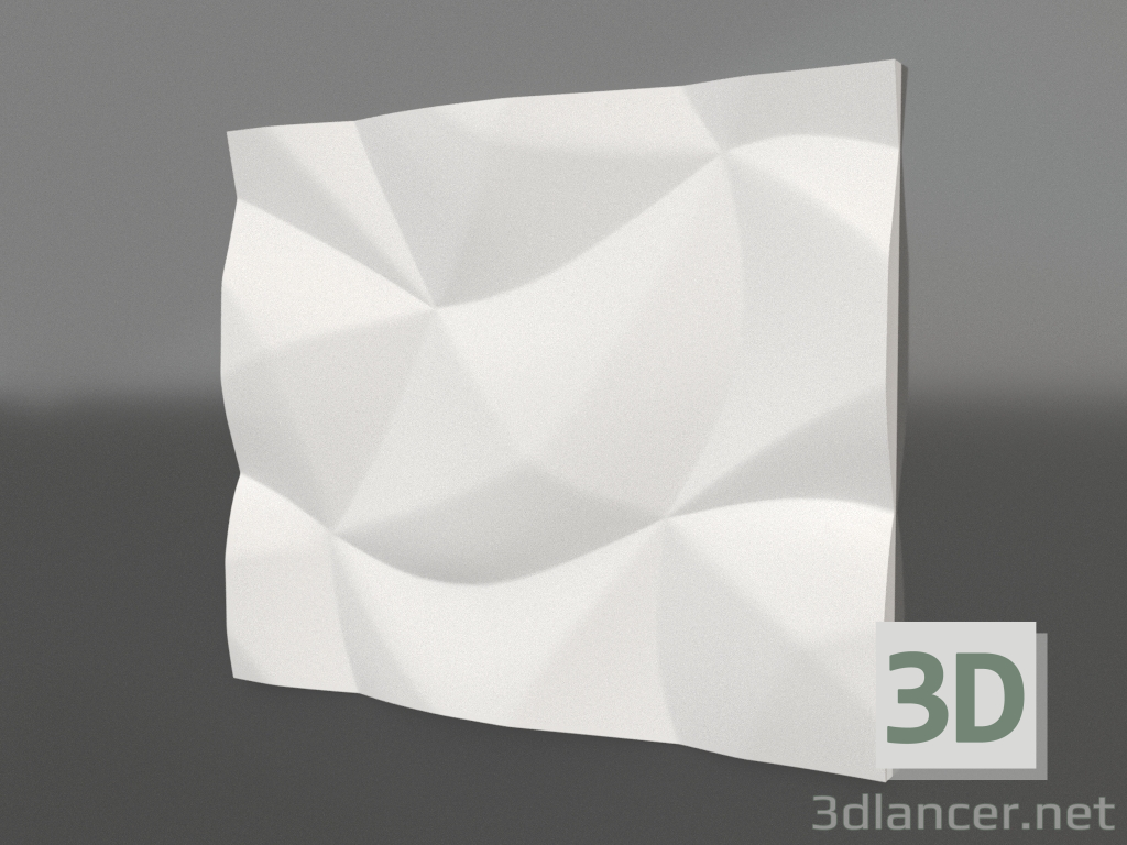 3d model panel 3d M-14 - vista previa