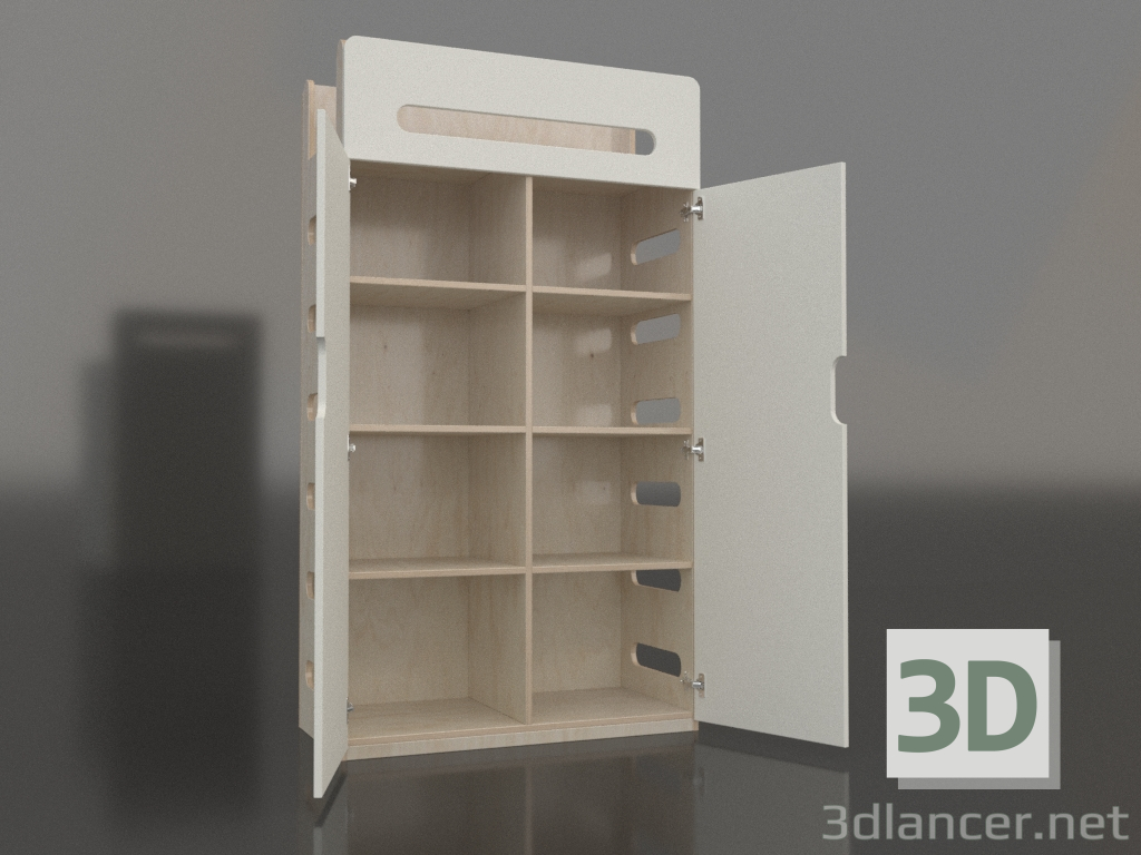 modèle 3D Armoire ouverte MOVE WB (WWMWB1) - preview