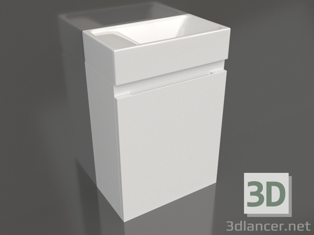 modèle 3D Armoire suspendue 40 cm (Ln-MP.01.04-W) - preview