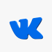 3d VK VKontakte logo model buy - render