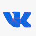 3d VK VKontakte logo model buy - render