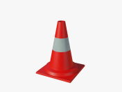 Cone rodoviário pequeno