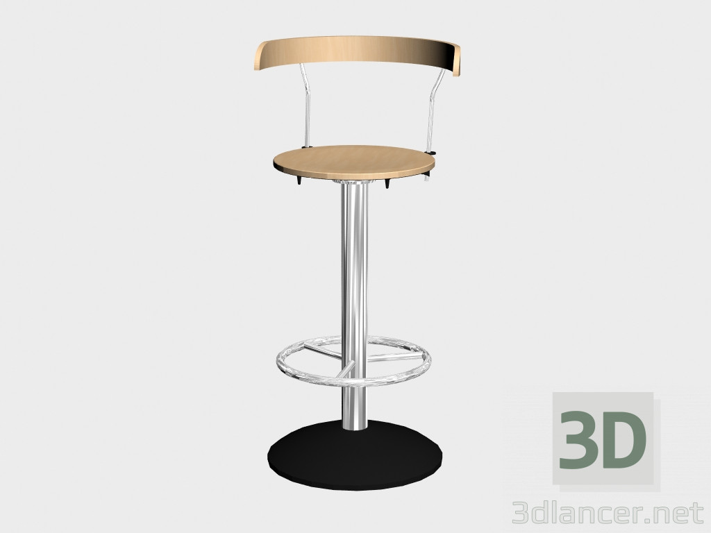 3d model Стул Bistro heces - vista previa