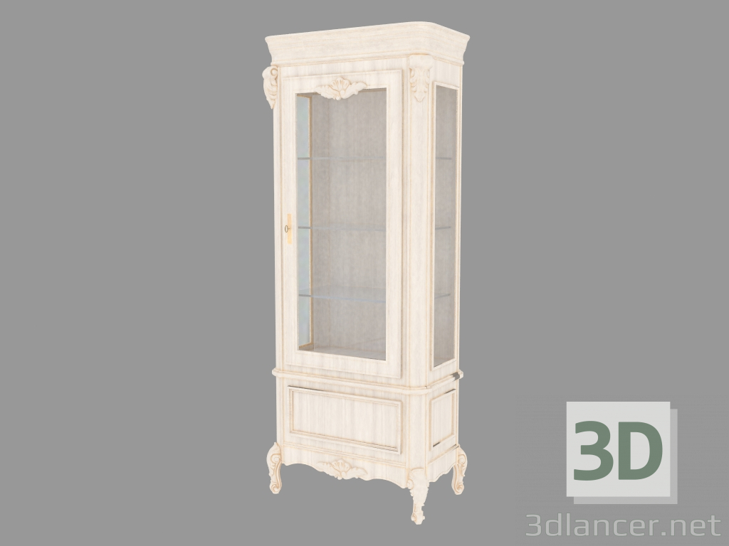 3d model Single-door showcase BN8801DX - preview