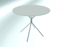 Table ronde moyenne (RH30 Chrome EPO1, Ø 800 mm, 660 mm)