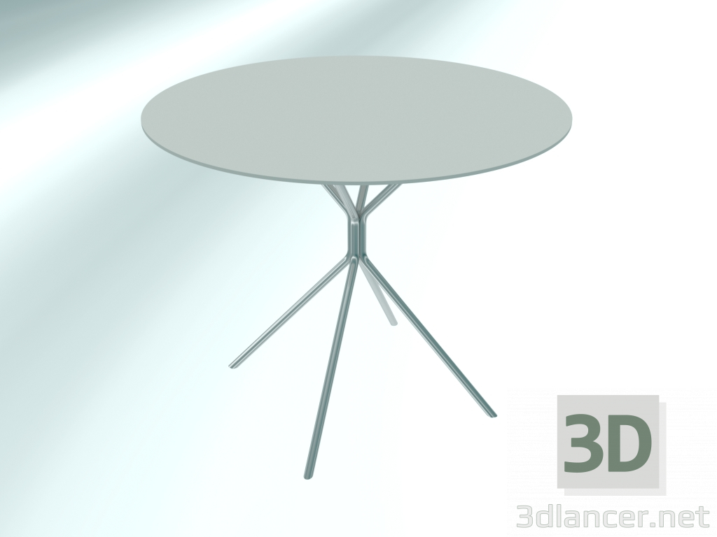 3d model Medium round table (RH30 Chrome EPO1, Ø 800 mm, H660 mm) - preview