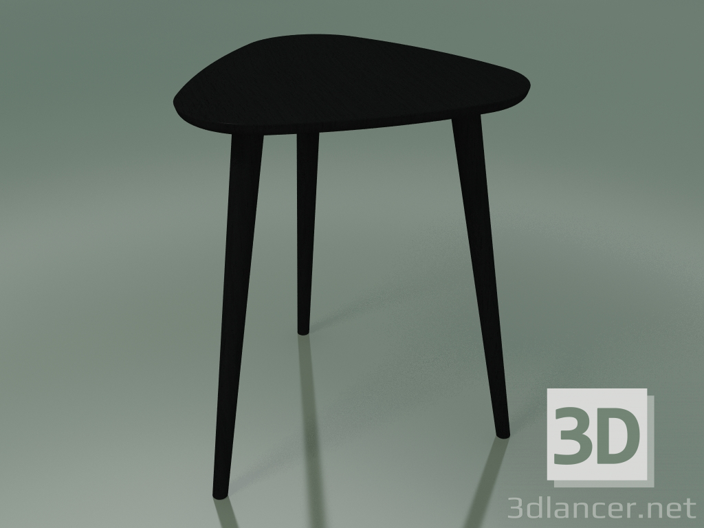 3d model Mesa auxiliar (244, negra) - vista previa