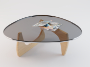 Table (Vitra Orange Coffee Table)