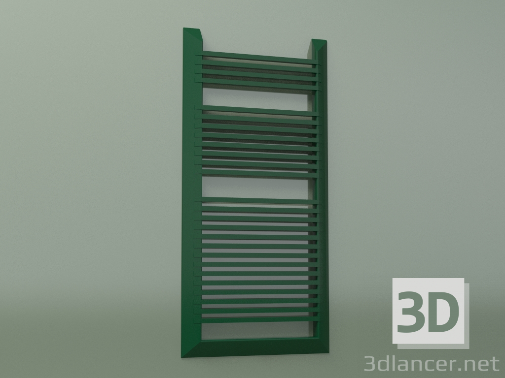 3d модель Полотенцесушитель EVO (1441x688, Woodland green - RAL 6005) – превью