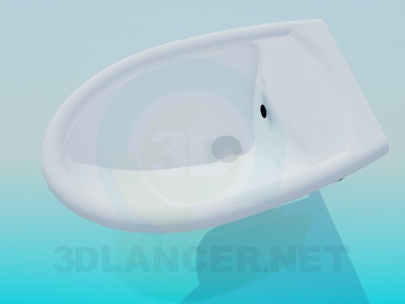 3d model Bidet - vista previa