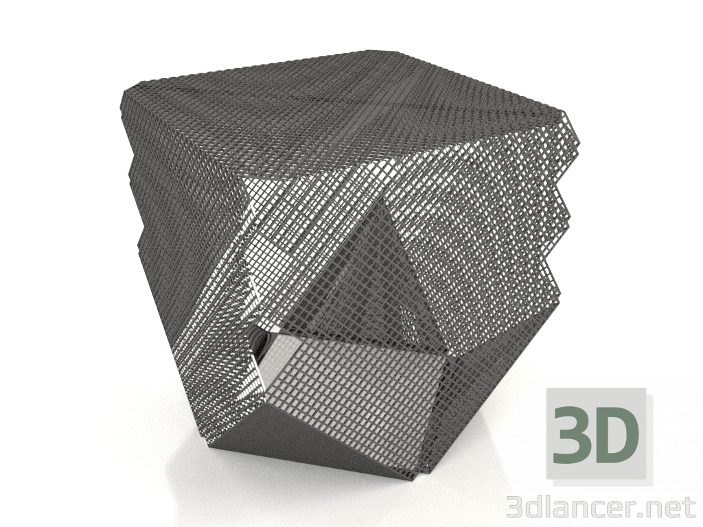 modello 3D Sedia - anteprima