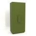 3d model Wardrobe MW 04 paint (option 2, 1000x650x2200, green) - preview