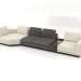 3d model Modular sofa (S550) - preview