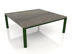 Стол журнальный 94×94 (Bottle green, DEKTON Radium)