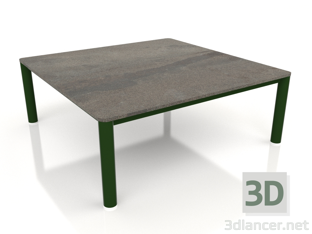 modello 3D Tavolino 94×94 (Verde bottiglia, DEKTON Radium) - anteprima