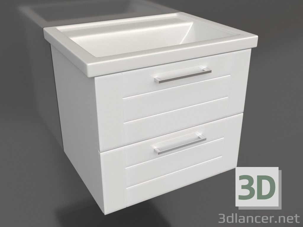 3d model Armario colgante 60 cm (MAN01062) - vista previa