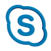 logotipo de skype 3D modelo Compro - render