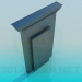 3d model false door - preview