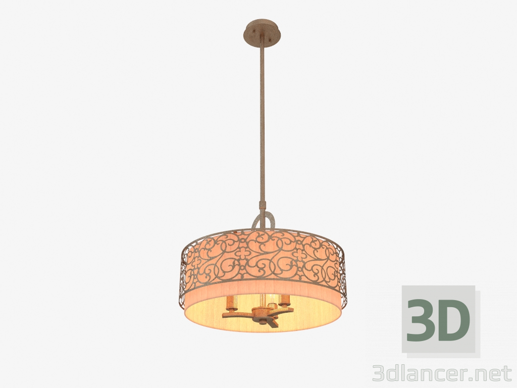 3d model Lámpara suspendida VENERA (H260-03-N2) - vista previa