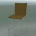 3d model Sliding chair, extra width, with fabric upholstery (127) - preview