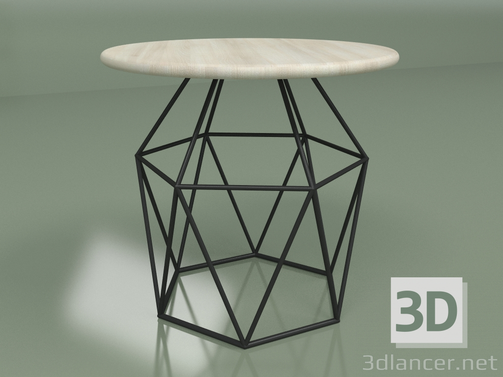 Modelo 3d Mesa de centro MARKERS mini (cinza lavada) - preview