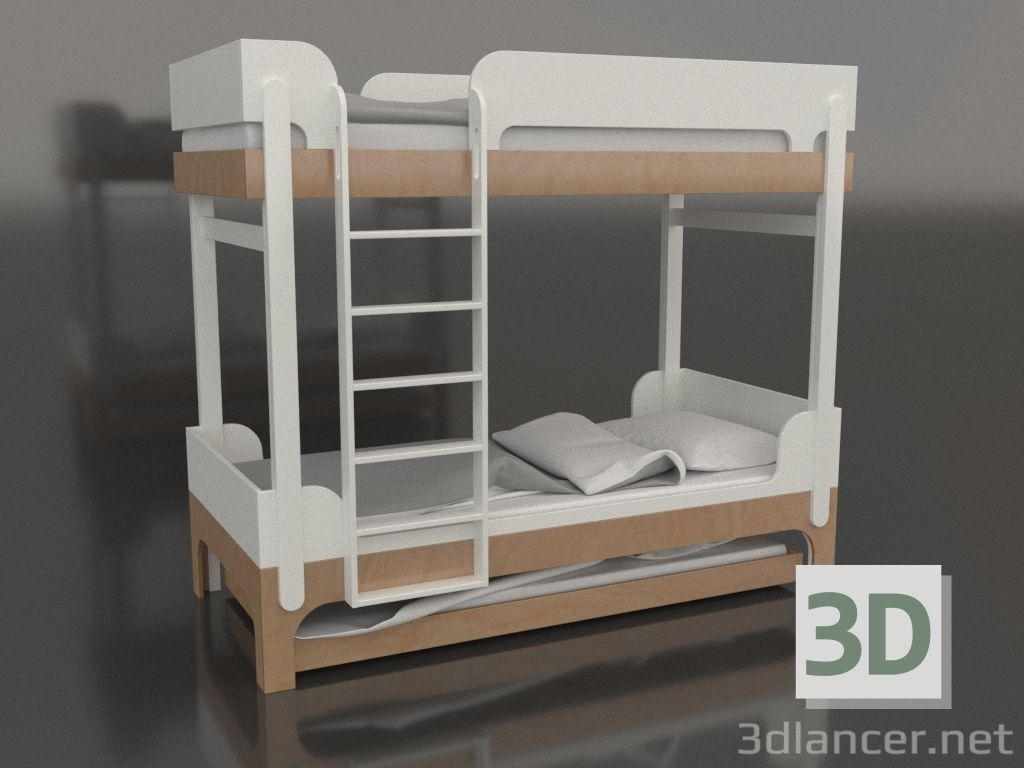 3d model Bunk bed TUNE U (UWTUA2) - preview