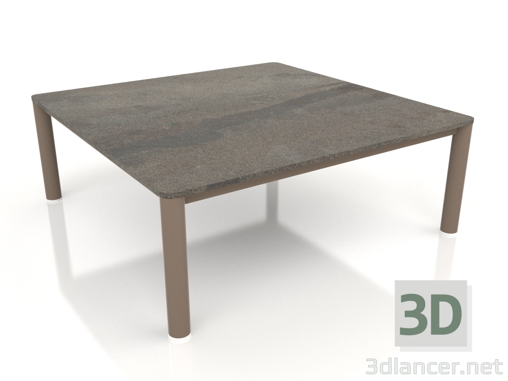 Modelo 3d Mesa de centro 94×94 (Bronze, DEKTON Rádio) - preview