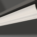 modello 3D Cornice soffitto in gesso con illuminazione KGC 005 1 (145x115) - anteprima