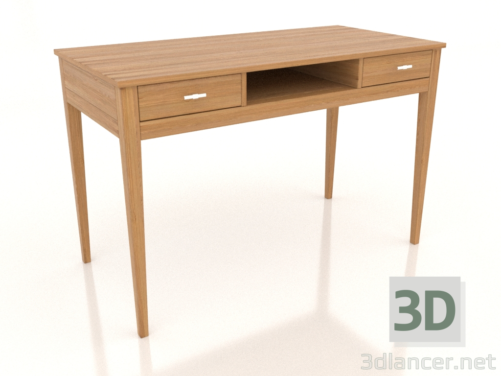 3D modeli Çalışma masası 1 1200x600 mm (doğal meşe) - önizleme