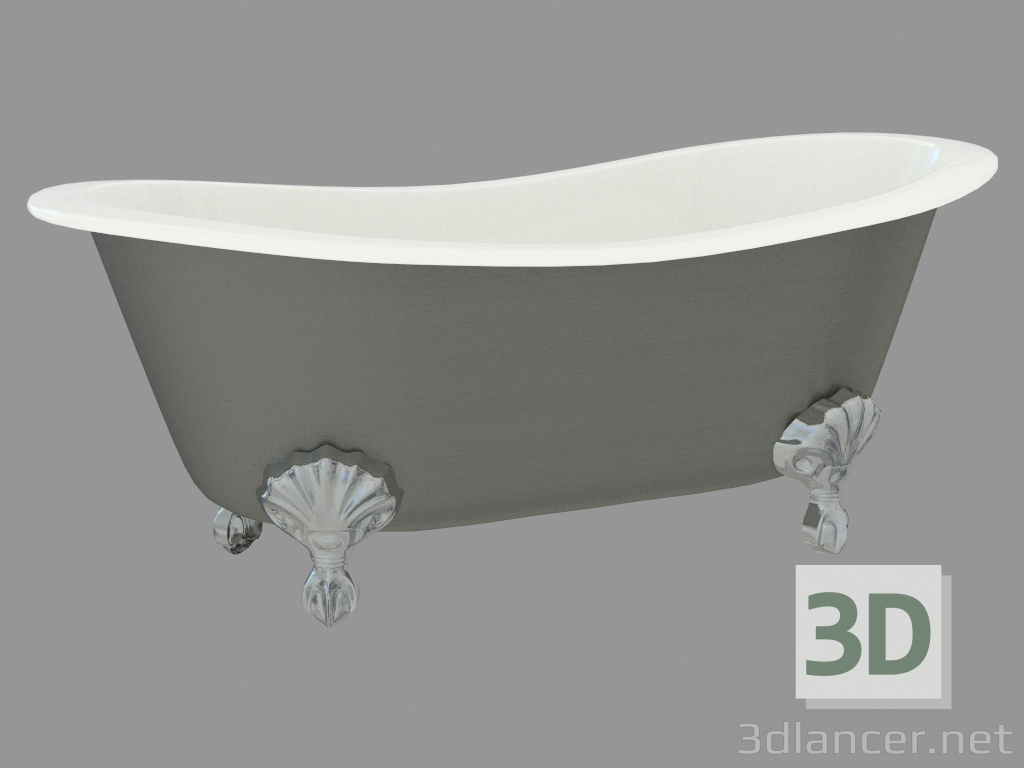 3d model Bañera de forja Almirante Lux - vista previa