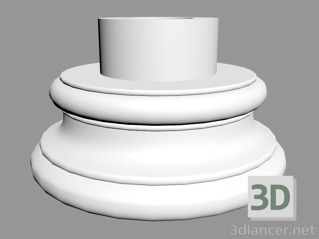 Modelo 3d Coluna (base) L921 - preview