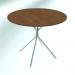 3d model Medium round table (RH30 Chrome HM12, Ø 800 mm, H660 mm) - preview